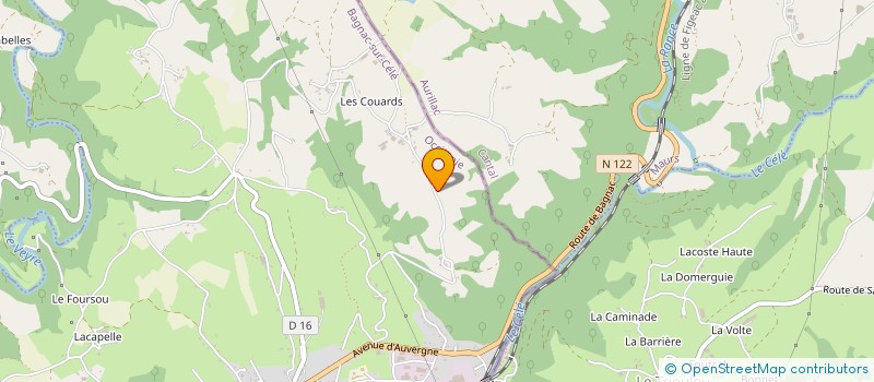 localisation de l'entreprise SCI DU GARRIGOU  MONTREDON