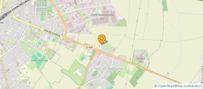 localisation de l'entreprise SCI DU GAULOIS  TILLOY-LES-MOFFLAINES