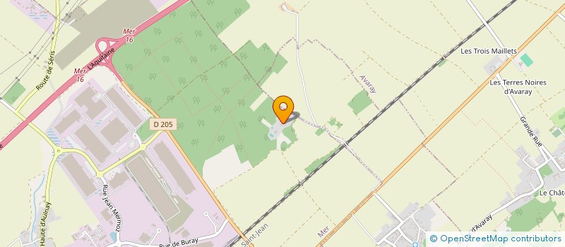 localisation de l'entreprise SCI DU GAY MOZART  MER