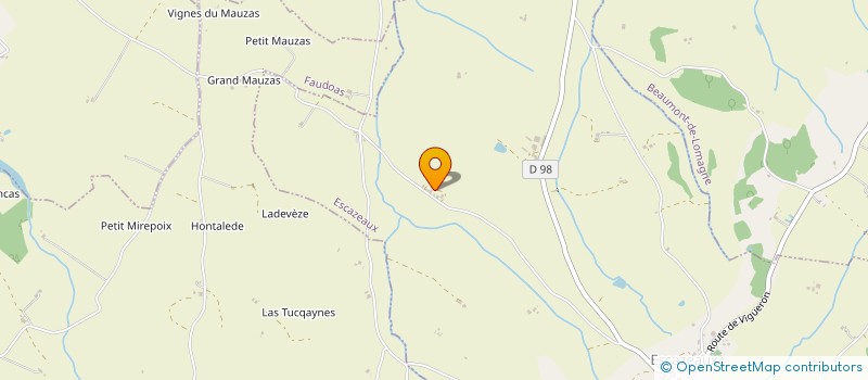 localisation de l'entreprise SCI DU GENERAL  LARRAZET