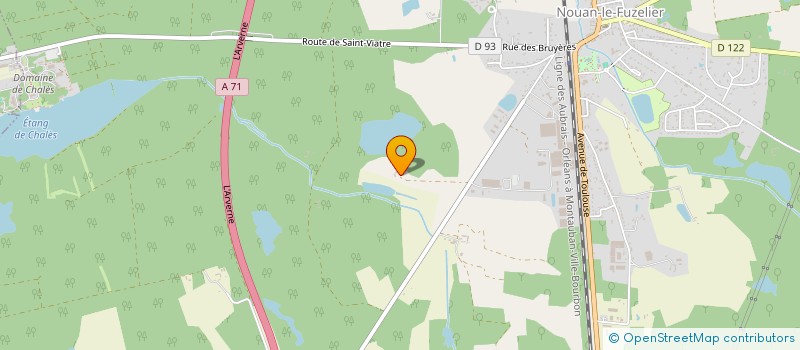 localisation de l'entreprise SCI DU GENERAL LECLERC  NOUAN-LE-FUZELIER