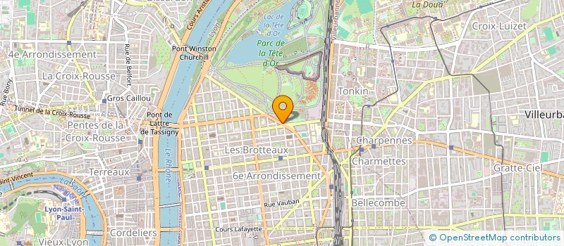 localisation de l'entreprise SCI DU GENEVRIER  LYON