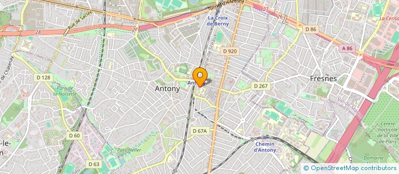 localisation de l'entreprise SCI DU GESCLAM à ANTONY