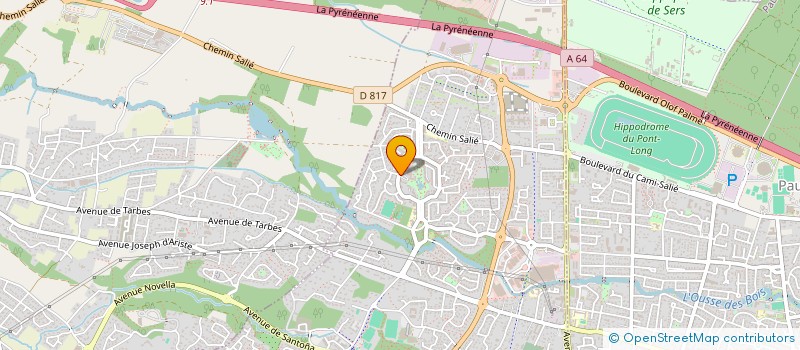 localisation de l'entreprise SCI DU GEZ à LONS