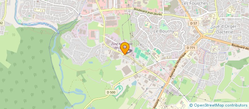 localisation de l'entreprise SCI DU GINKGO à LAVAL