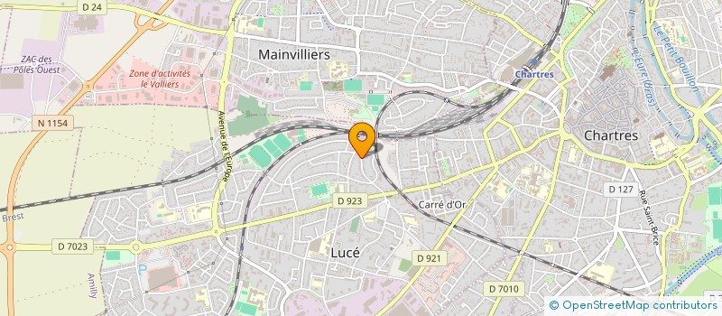 localisation de l'entreprise SCI DU GINKGO BILOBA à LUCE