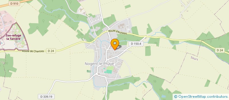 localisation de l'entreprise SCI DU GLATIGNY à NOGENT-LE-PHAYE
