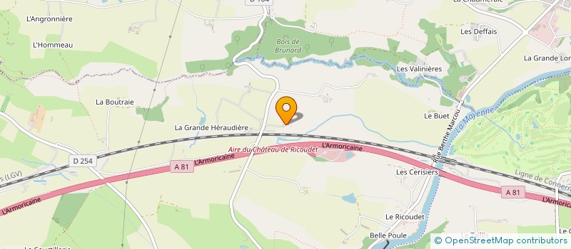 localisation de l'entreprise SCI DU GLATINIER  CHANGE