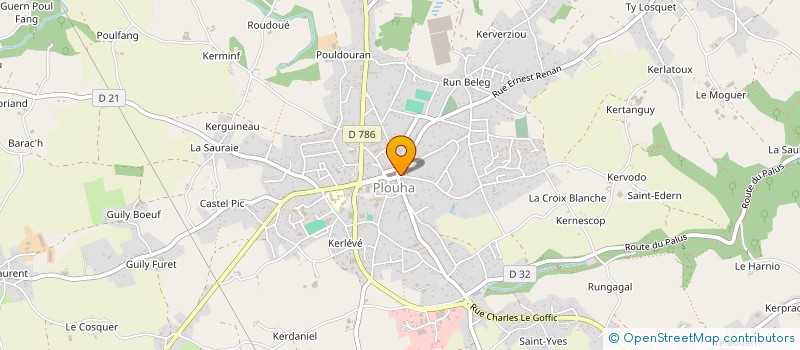 localisation de l'entreprise SCI DU GOELO  PLOUHA