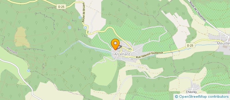 localisation de l'entreprise SCI DU GOGANT  ARCENANT