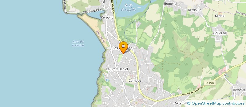 localisation de l'entreprise SCI DU GOH VELIN  SAINT-GILDAS-DE-RHUYS