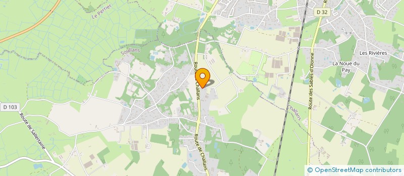 localisation de l'entreprise SCI DU GOIS à SOULLANS