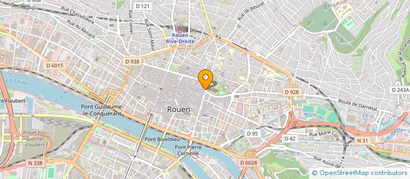 localisation de l'entreprise SCI DU GOL à ROUEN