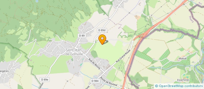 localisation de l'entreprise SCI DU GOLF à SAINT-JEAN-DE-GONVILLE
