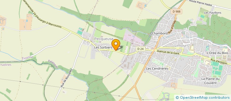 localisation de l'entreprise SCI DU GOLF  FORGES-LES-BAINS