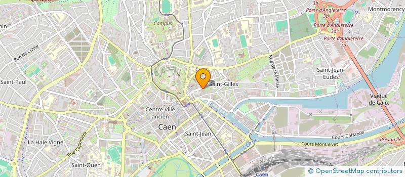 localisation de l'entreprise SCI DU GOLF  CAEN