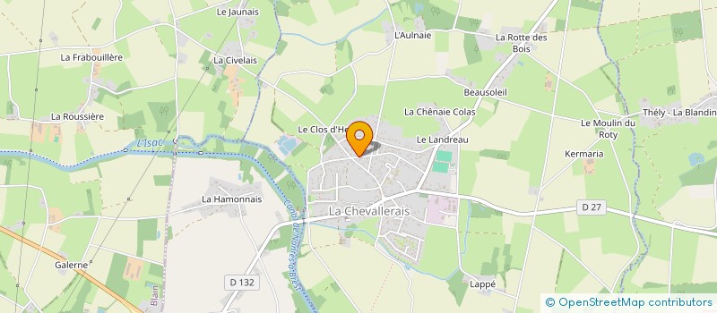 localisation de l'entreprise SCI DU GOLF  HERIC