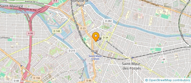 localisation de l'entreprise SCI DU GOLF à SAINT-MAUR-DES-FOSSES