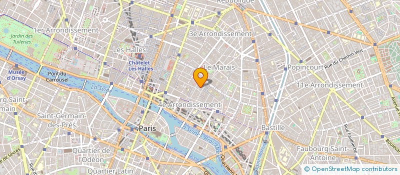 localisation de l'entreprise SCI DU GOLF  PARIS