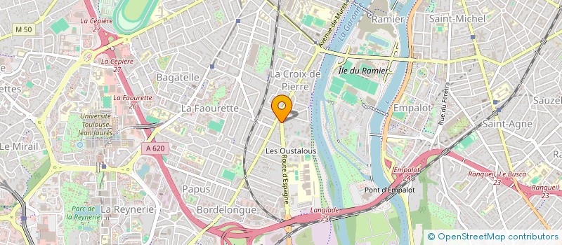 localisation de l'entreprise SCI DU GOLF à TOULOUSE