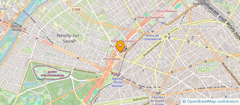 localisation de l'entreprise SCI DU GOLF  PARIS