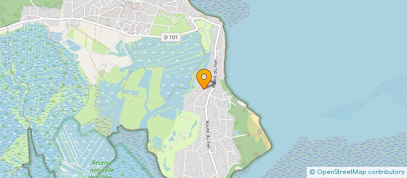 localisation de l'entreprise SCI DU GOLF DE TROUSSE CHEMISE  LES PORTES-EN-RE