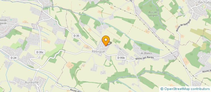 localisation de l'entreprise SCI DU GOLF DE VIEILLE TOULOUSE  VIEILLE-TOULOUSE