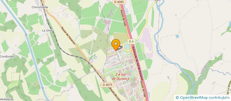 localisation de l'entreprise SCI DU GOLF DES ALIZES  SISTERON