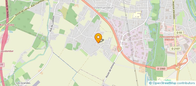 localisation de l'entreprise SCI DU GOND à VILLEMANDEUR