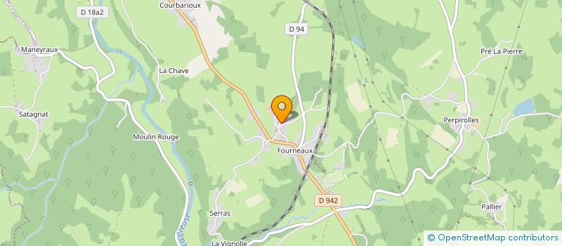 localisation de l'entreprise SCI DU GOSNE à SAINT MEDARD LA ROCHETTE