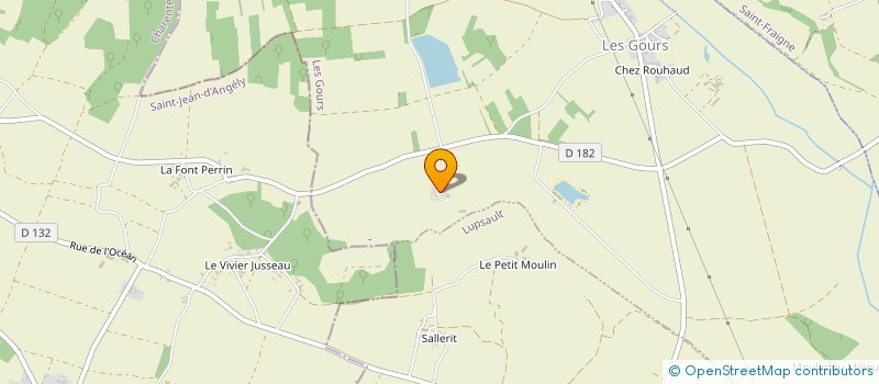 localisation de l'entreprise SCI DU GOUFFRE DES LOGES à LES GOURS