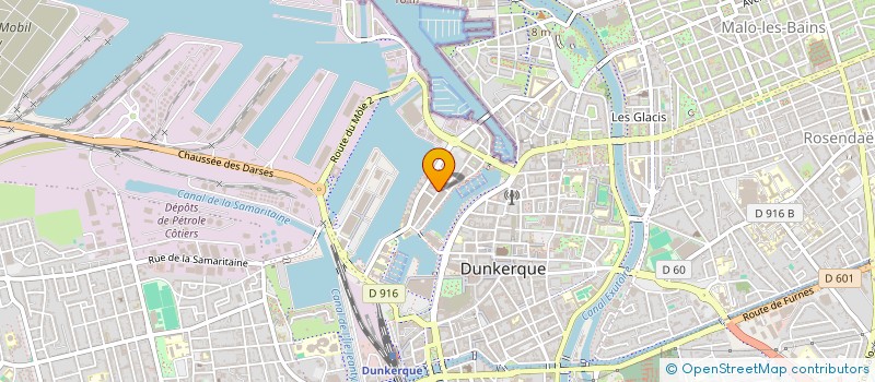 localisation de l'entreprise SCI DU GOUVERNEMENT à DUNKERQUE