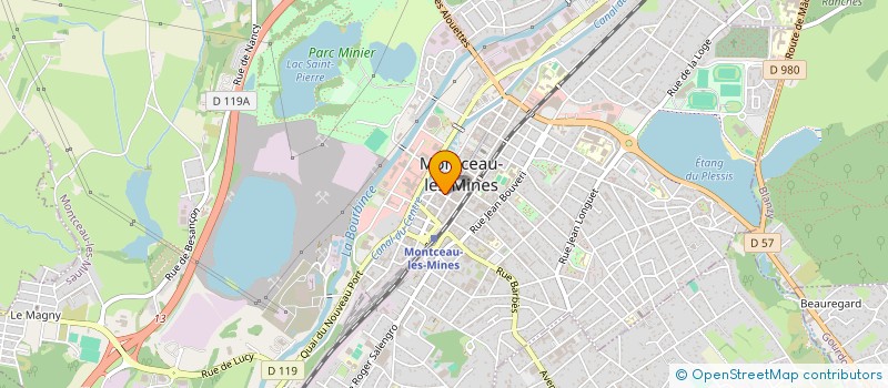 localisation de l'entreprise SCI DU GRAND BARONNET à MONTCEAU-LES-MINES