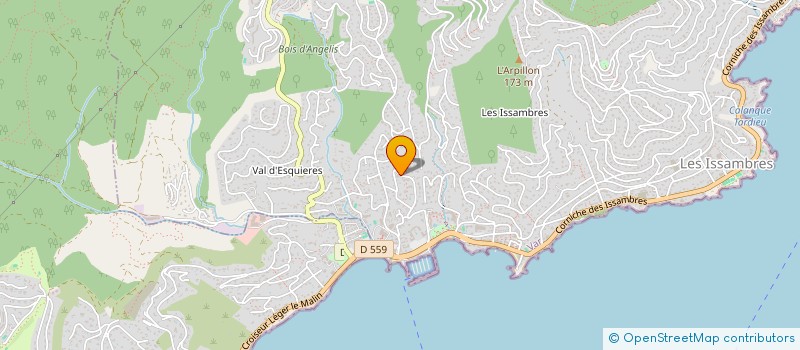 localisation de l'entreprise SCI DU GRAND BLEU  ROQUEBRUNE-SUR-ARGENS
