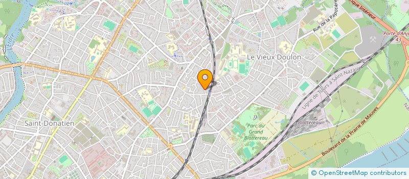 localisation de l'entreprise SCI DU GRAND BLOTTEREAU à NANTES