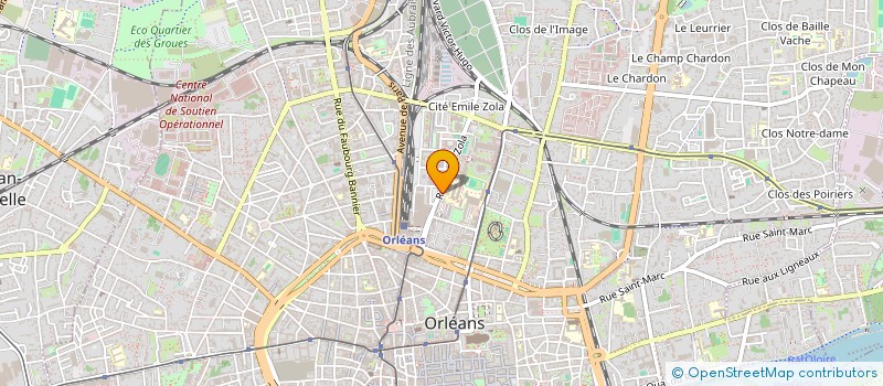 localisation de l'entreprise SCI DU GRAND BOIS  ORLEANS
