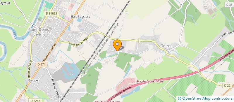 localisation de l'entreprise SCI DU GRAND BOUQUET  SAINT-DENIS-DE-PILE