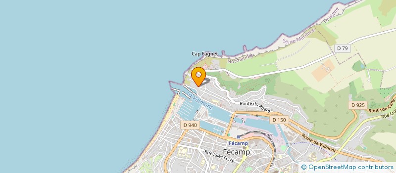 localisation de l'entreprise SCI DU GRAND BOYS  FECAMP