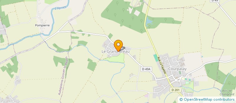 localisation de l'entreprise SCI DU GRAND BREAU à ROZAY-EN-BRIE
