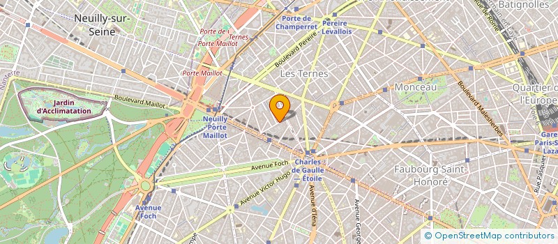 localisation de l'entreprise SCI DU GRAND CAIMAN  PARIS