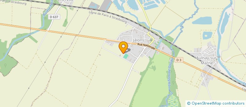 localisation de l'entreprise SCI DU GRAND CEDRE  JALONS