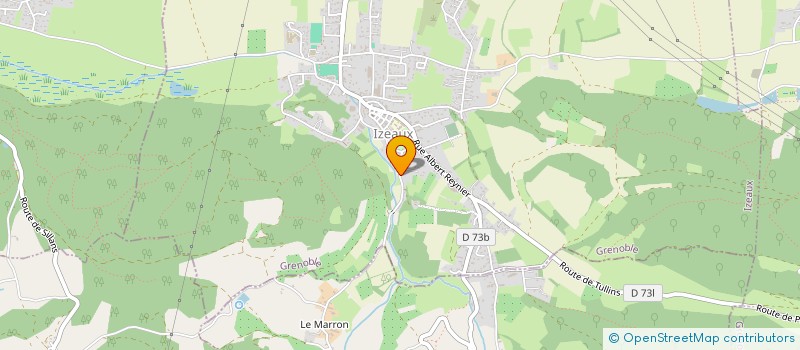 localisation de l'entreprise SCI DU GRAND CHAMPS  IZEAUX