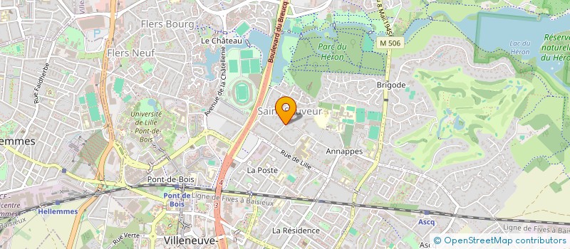 localisation de l'entreprise SCI DU GRAND CHEMIN à VILLENEUVE-D'ASCQ