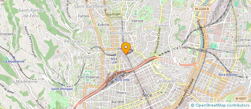 localisation de l'entreprise SCI DU GRAND CHENE à NICE
