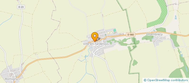 localisation de l'entreprise SCI DU GRAND CLOS  VILLE-EN-TARDENOIS