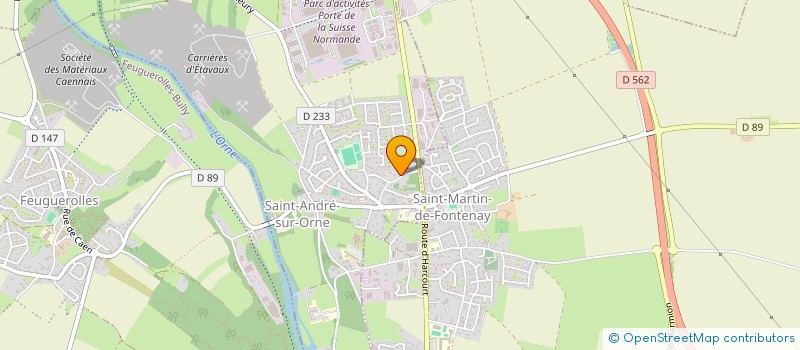 localisation de l'entreprise SCI DU GRAND CLOS à SAINT-ANDRE-SUR-ORNE