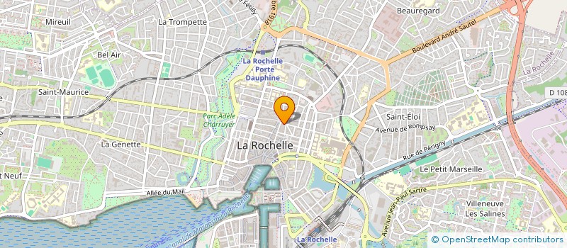 localisation de l'entreprise SCI DU GRAND DEBIT PARISIEN  LA ROCHELLE