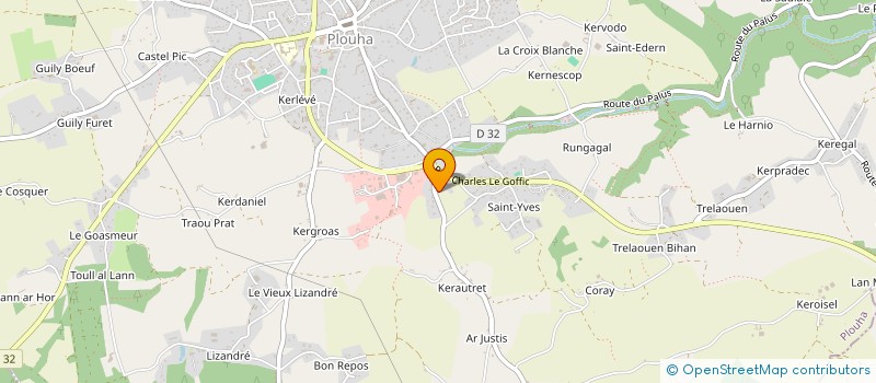 localisation de l'entreprise SCI DU GRAND ETANG  PLOUHA