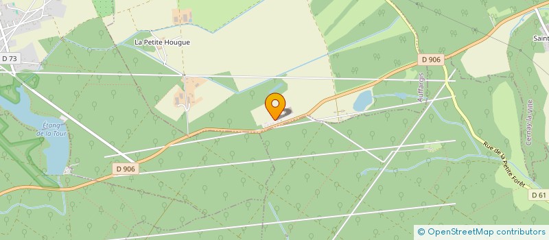 localisation de l'entreprise SCI DU GRAND ETANG  AUFFARGIS