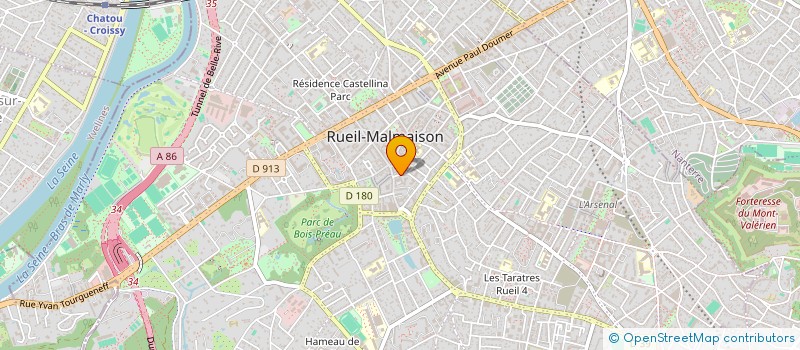 localisation de l'entreprise SCI DU GRAND FAUBOURG 111 à RUEIL MALMAISON